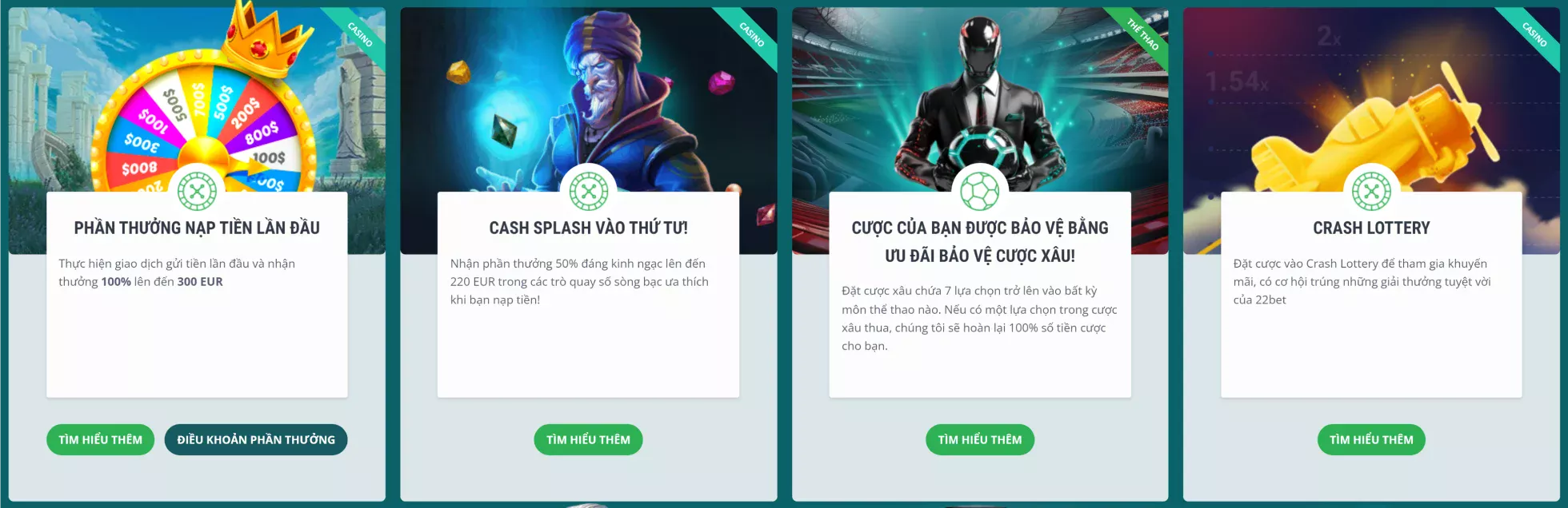 Ưu đãi 22Bet Ưu đãi 22Bet